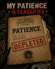 My Patience Is Classified – Veteran Shirt Idea