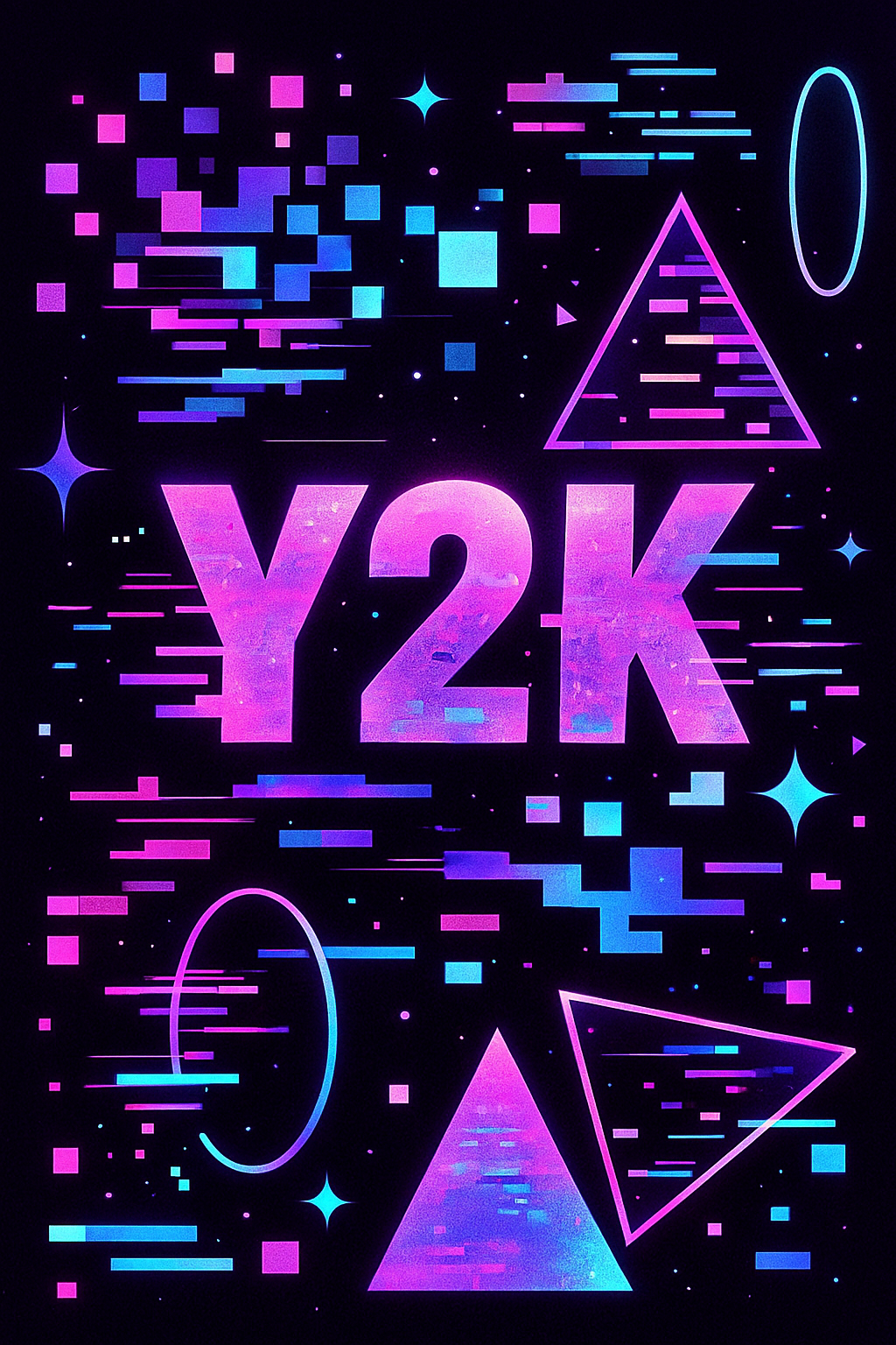 Y2K Nostalgia Returns: Neon Colors & Pixelated Graphics for Modern Tees