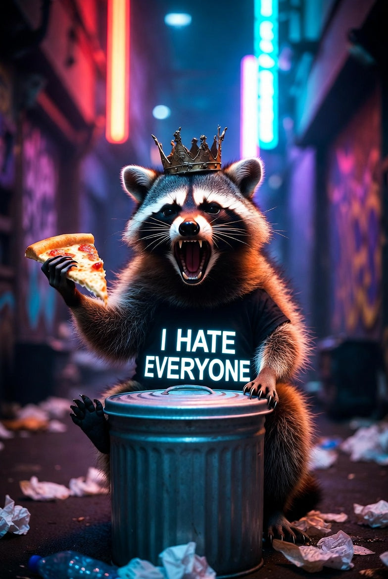 My Spirit Animal Is a Racoon That Screams at 3 AM