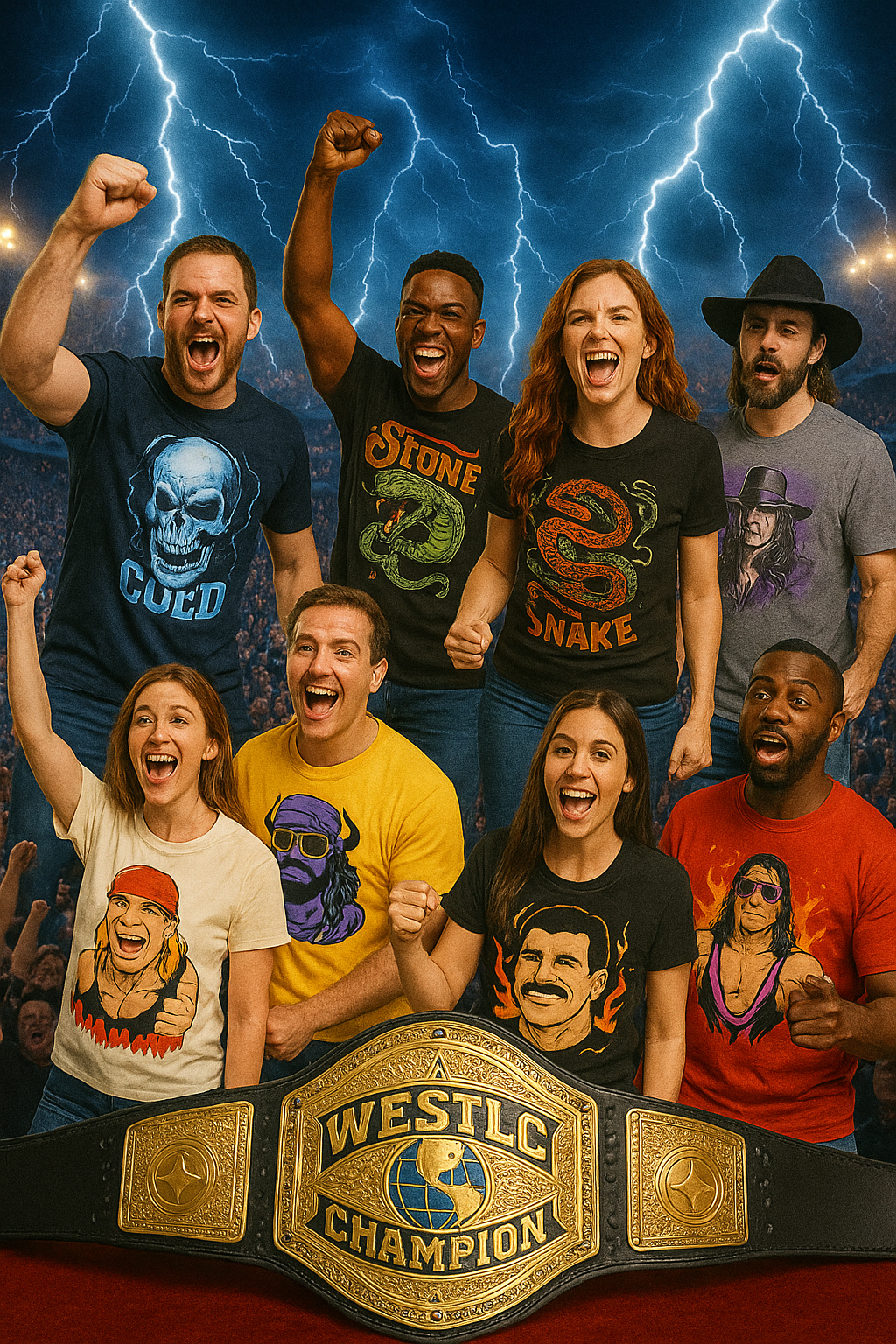 Create Your Own Wrestling Legend: Because Your Imaginary Wrestler Would Destroy Everyone