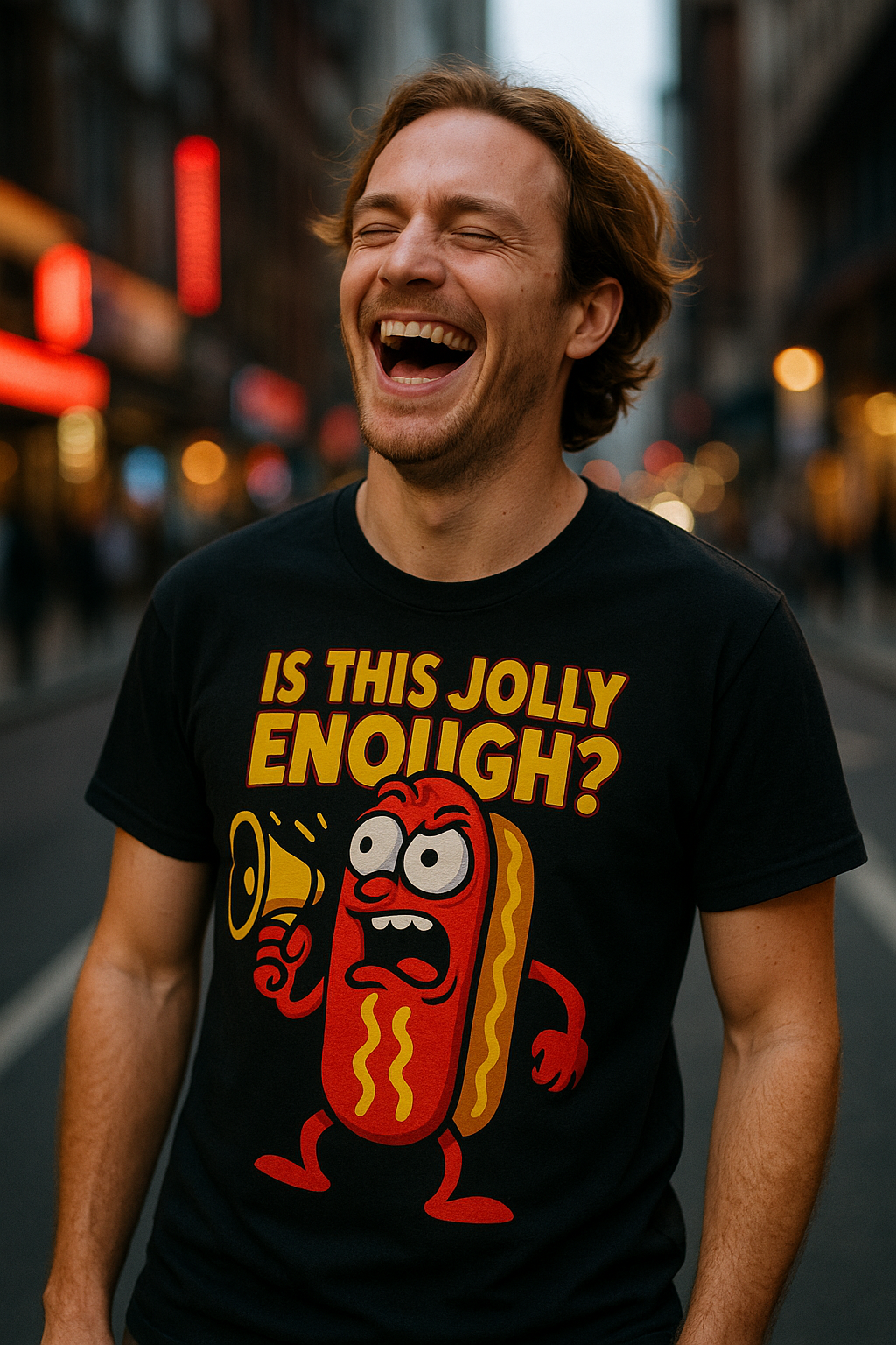 The Comedy of Clothes: Why Jokes Sell Shirts