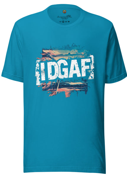 🌟👕 Unleash Your Inner Rebel with the IDGAF Shirt👕🌟- Unisex t-shirt