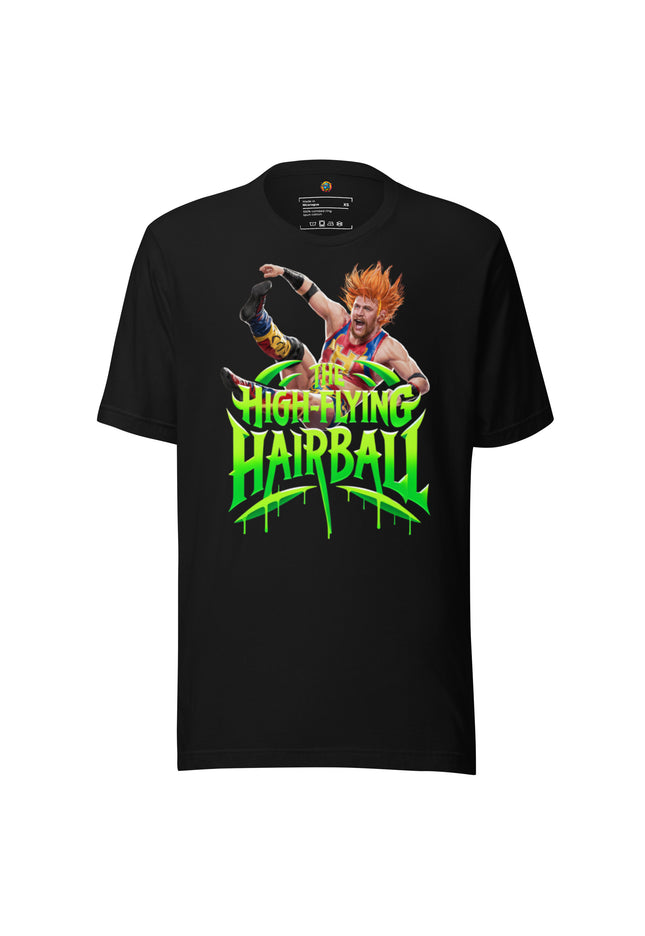 The High-Flying Hairball- Unisex t-shirt