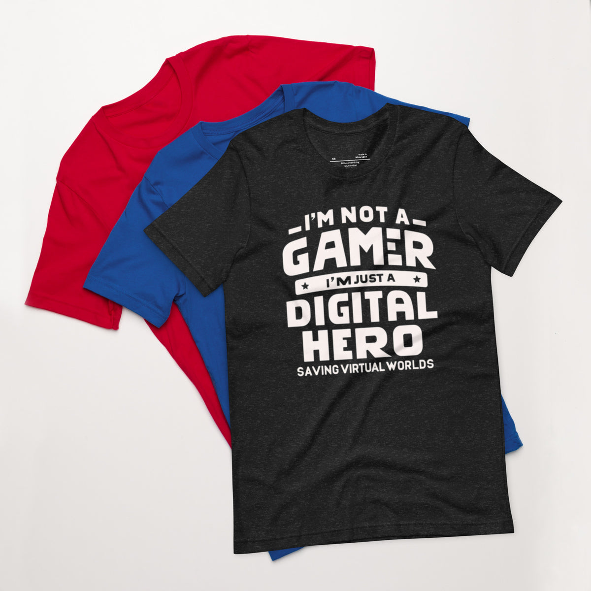 Digital Hero: The Virtual World Savior - Unisex t-shirt