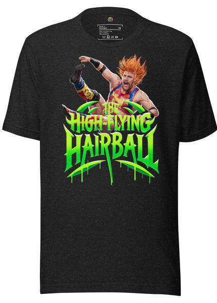 The High-Flying Hairball- Unisex t-shirt