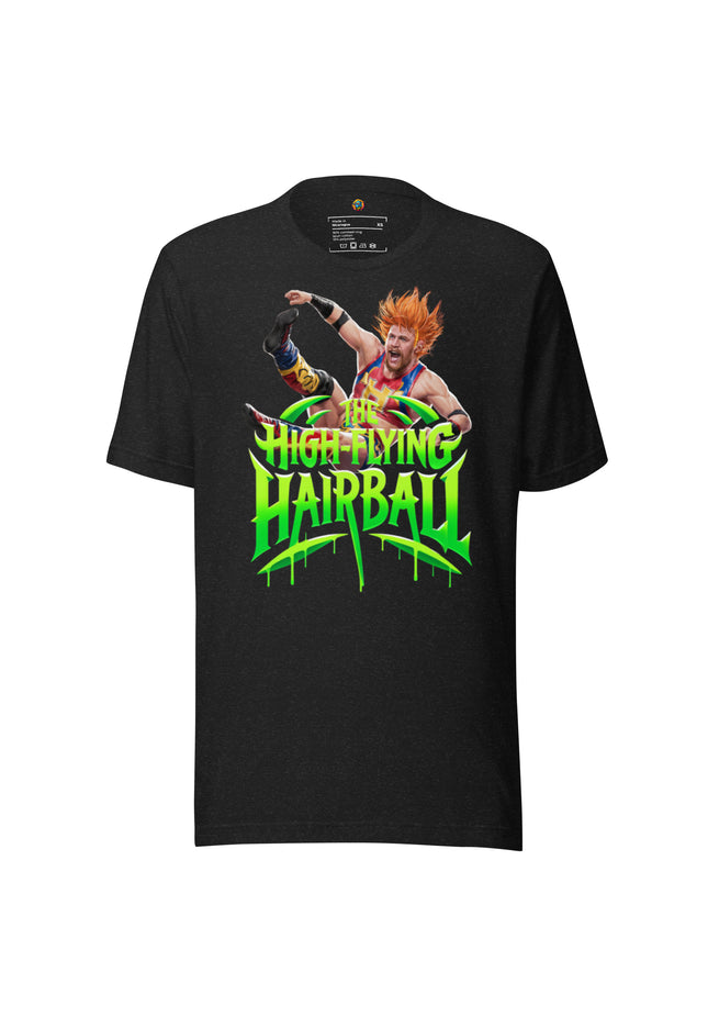 The High-Flying Hairball- Unisex t-shirt
