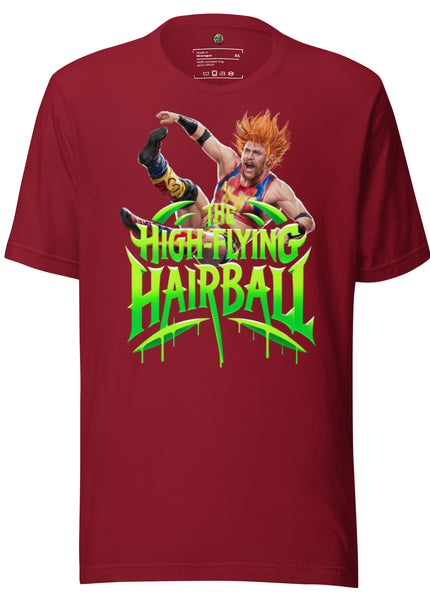 The High-Flying Hairball- Unisex t-shirt