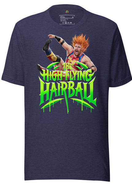 The High-Flying Hairball- Unisex t-shirt