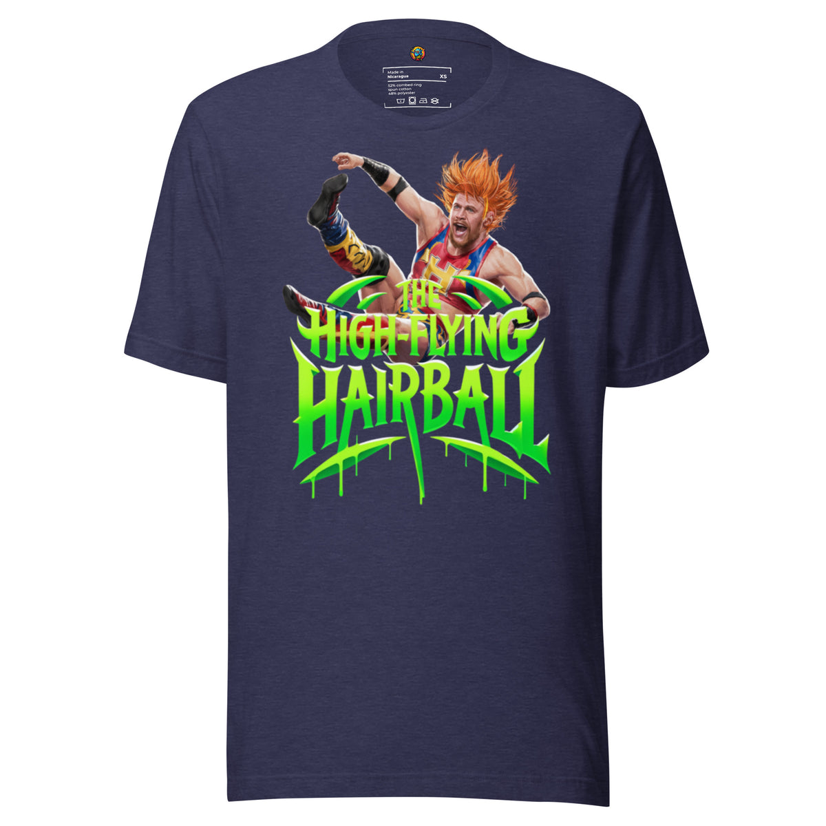 The High-Flying Hairball- Unisex t-shirt