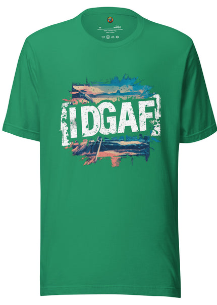 🌟👕 Unleash Your Inner Rebel with the IDGAF Shirt👕🌟- Unisex t-shirt