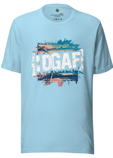 🌟👕 Unleash Your Inner Rebel with the IDGAF Shirt👕🌟- Unisex t-shirt