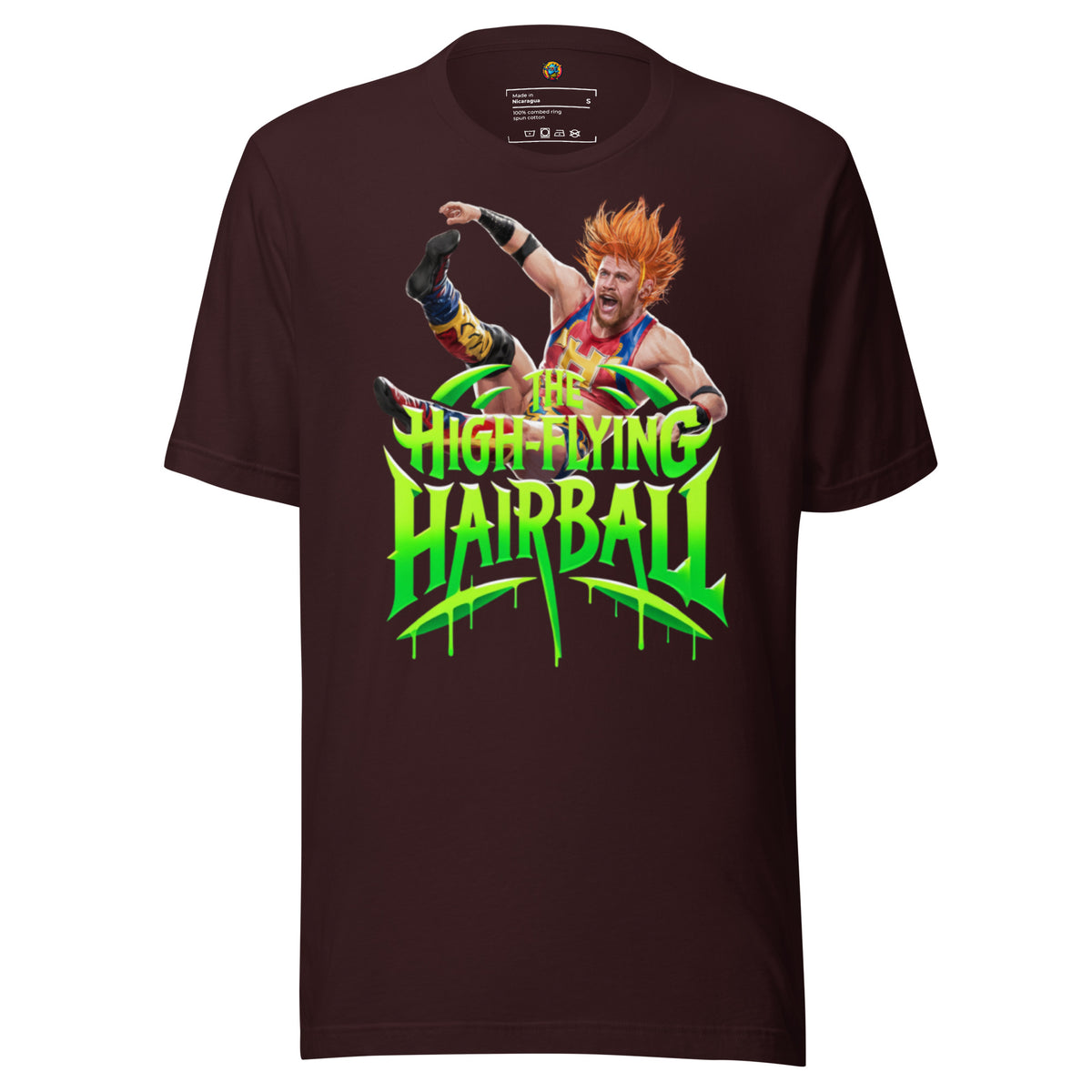 The High-Flying Hairball- Unisex t-shirt
