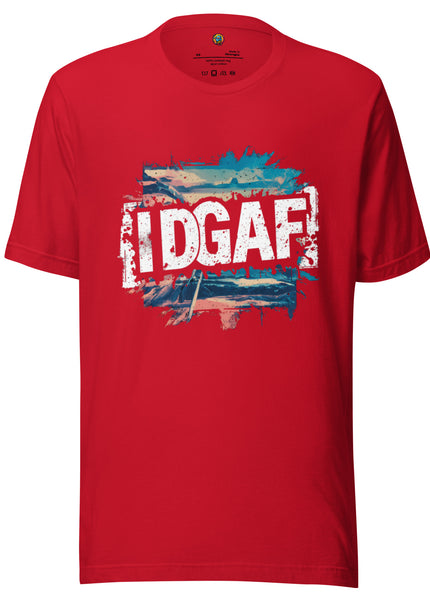 🌟👕 Unleash Your Inner Rebel with the IDGAF Shirt👕🌟- Unisex t-shirt